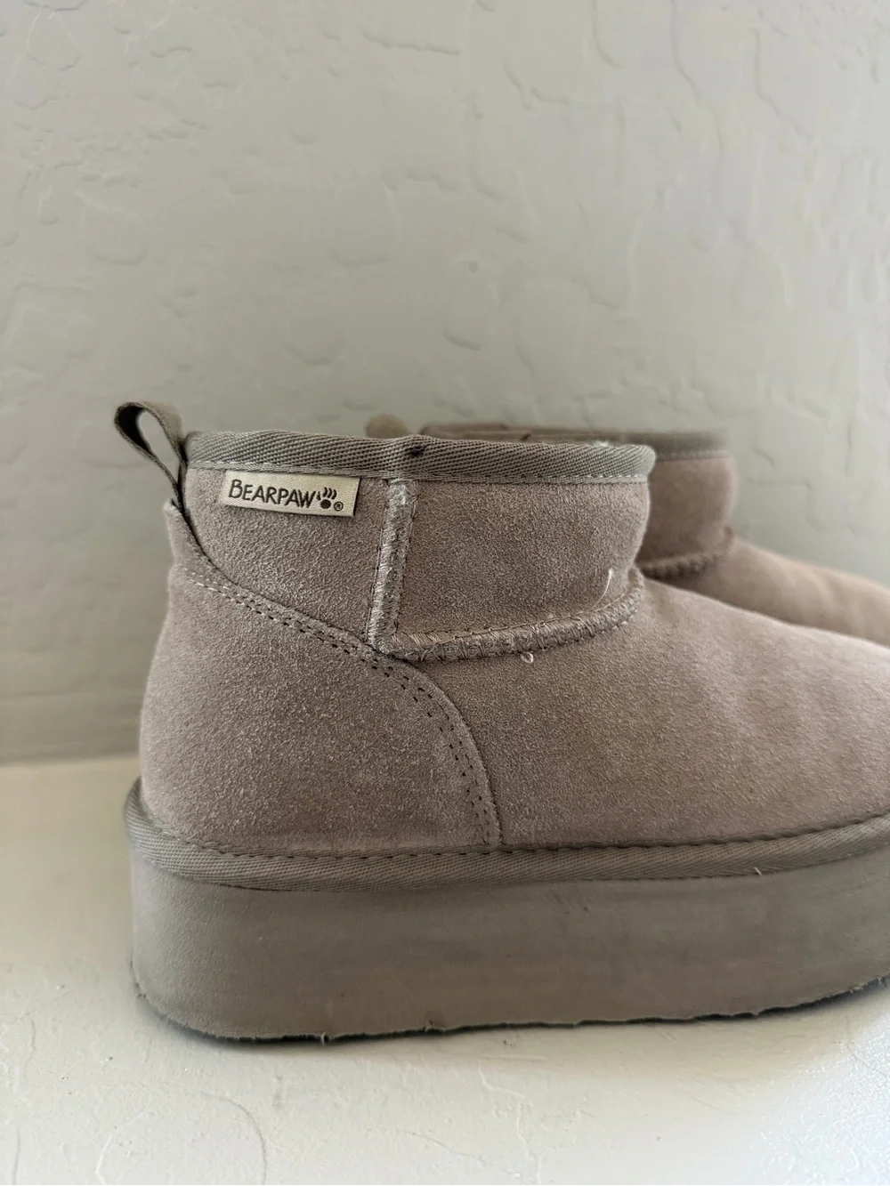 Bearpaw Retro Super Shorty Mushroom